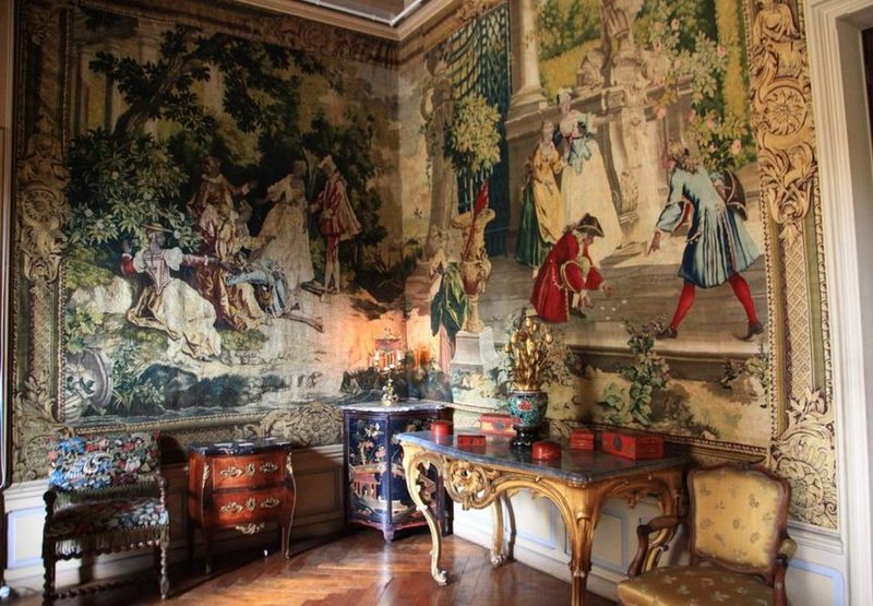 Intérieur Chateau de Pupetières