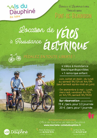 Location de vélos à assistance électrique