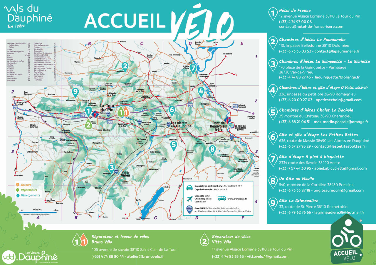 Listing Accueil Vélo