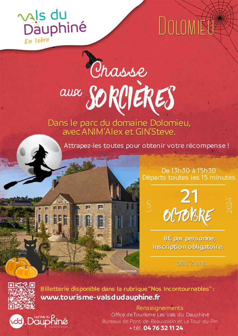 AFFICHE Chasse aux sorcières - octobre