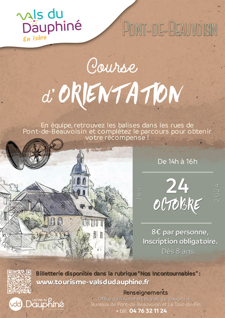 AFFICHE Course d'orientation - octobre