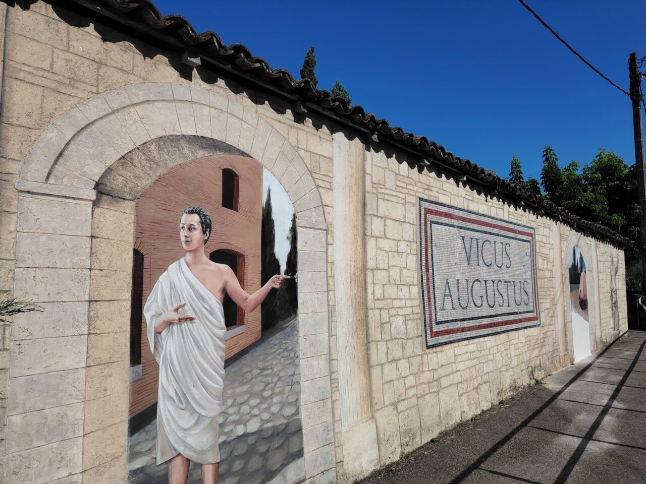 Fresque de Vicus Augustus - numéro 9 Pilgrimz